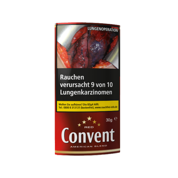 Convent American Blend Red 5 x 30g Tabak Convent American Blend Red 5 x 30g Tabak